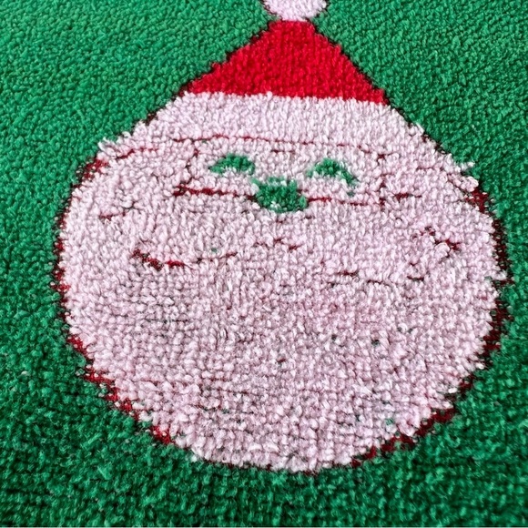 VTG Casa Fina by Saydah Christmas Holiday Hand Towels Santa Poinsettia Korea - Picture 6 of 14